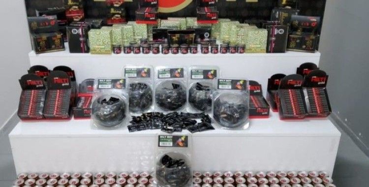 Kaçakçılık operasyonunda çok sayıda ürün ele geçirildi