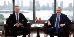 Dışişleri Bakanı Fidan, Macaristan Dışişleri Bakanı Szijjarto'yla görüştü