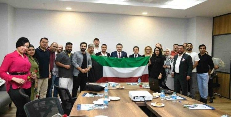 Başkan Genç, Kuveytli turizmcilerle görüştü
