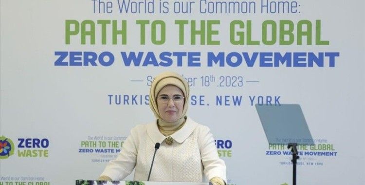 Emine Erdoğan'ın BM'deki lider eşi diplomasisiyle Sıfır Atık gündeminin küreselleşmesi hız kazandı