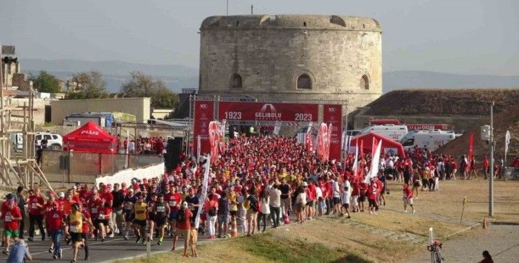 Tarihi Alan’da Uluslararası Gelibolu Maratonu düzenlendi
