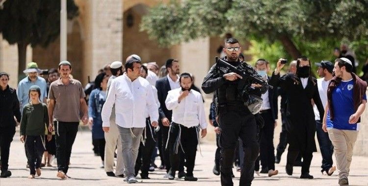 Fanatik Yahudilerden Mescid-i Aksa'ya 'Yom Kippur' baskını