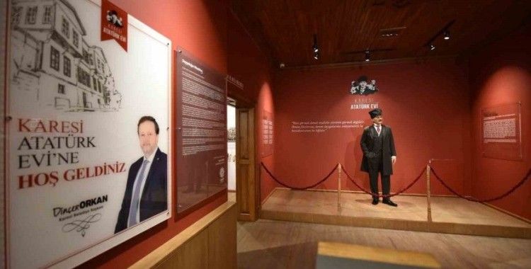 Karesi Atatürk Evi’ne özel ilgi
