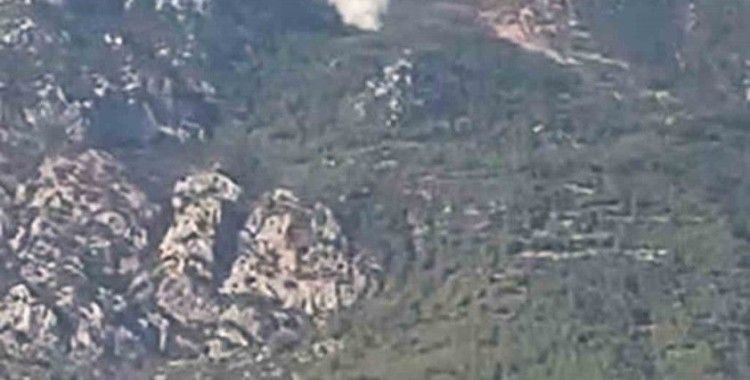 Gökova Körfezinde orman yangını
