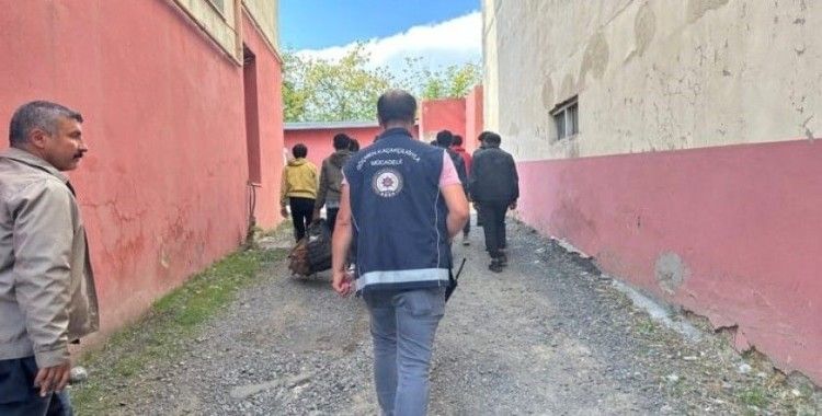 Kars'ta 16 düzensiz göçmen yakalandı