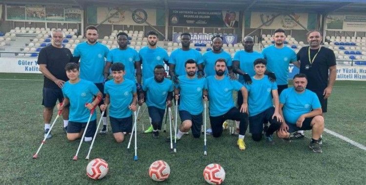 Şahinbey Ampute’de hedef Türkiye Kupası
