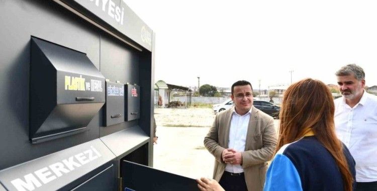 Mustafakemalpaşa’ya mobil atık merkezi
