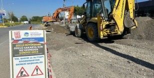 Şehit Mehmet Karabaşoğlu Caddesi’nde dönüşüm çalışmaları başladı
