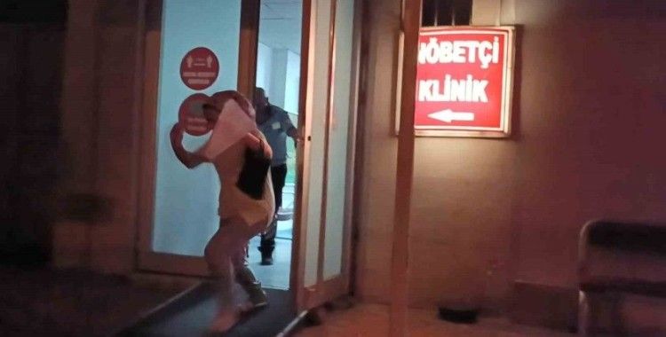 Acil polikliniğine giren fare panik oluşturdu
