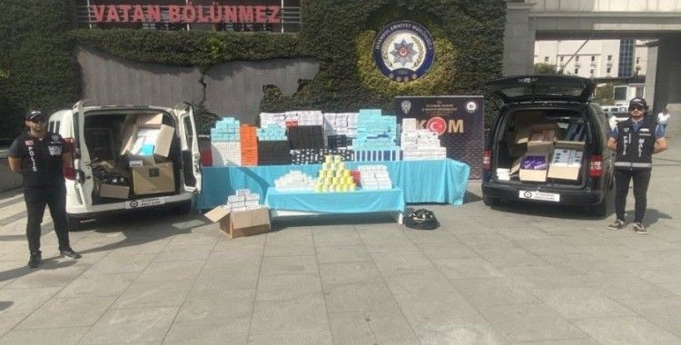 İstanbul'da 6 milyon lira değerinde kaçak botoks ilacı operasyonu