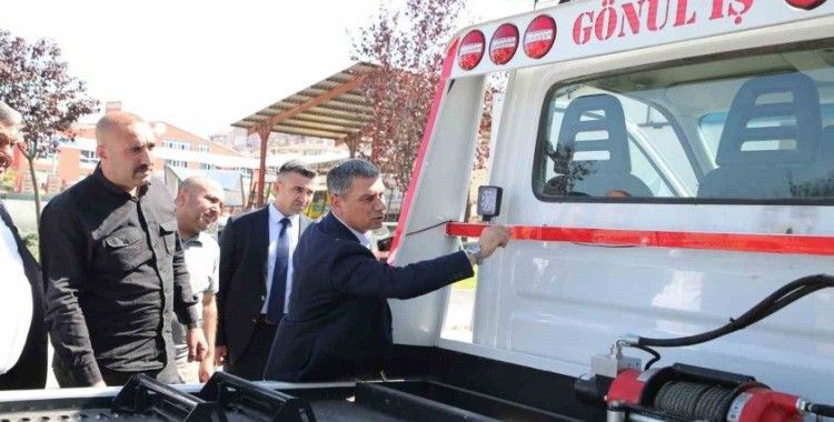 Gölbaşı Belediye Başkanı Şimşek, otobüs şoförleriyle bir araya geldi