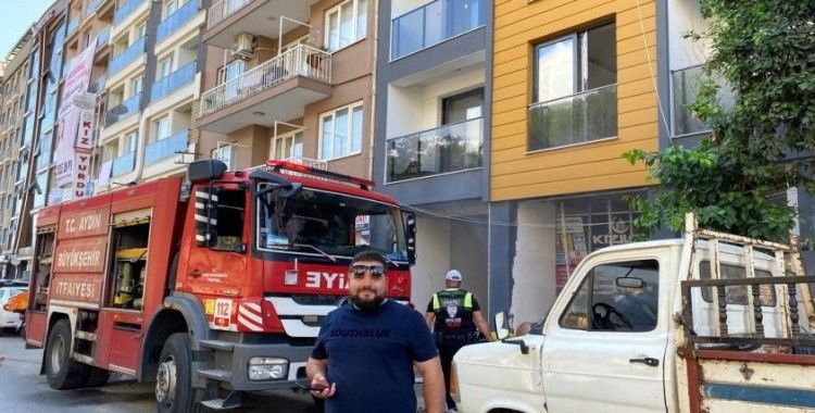 İnşaattaki yangın panikletti