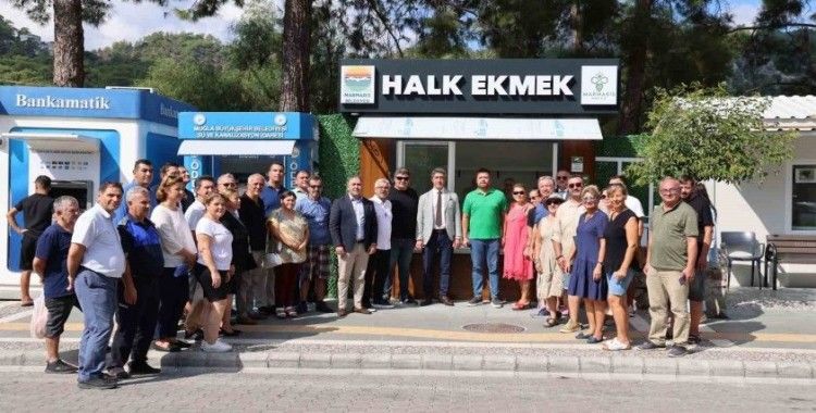 Marmaris’te ikinci halk ekmek büfesi açıldı
