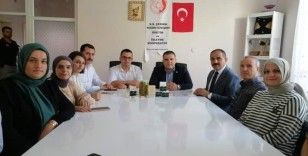 Vali Yardımcısı Çermikli kadın girişimcilerin el emeği ürünlerini inceledi
