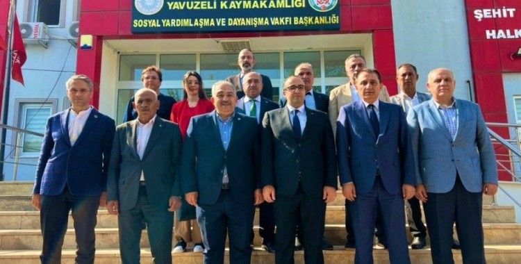 AK Parti Gaziantep’ten Yavuzeli ve Araban’da miting havasında toplantı
