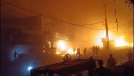 İsrail, Gazze'de Nuseyrat Mülteci Kampı'ndaki çarşıyı bombaladı