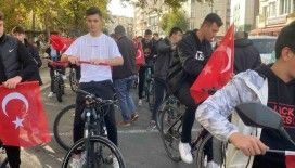 Öğrenciler 100. yıl için pedala bastı
