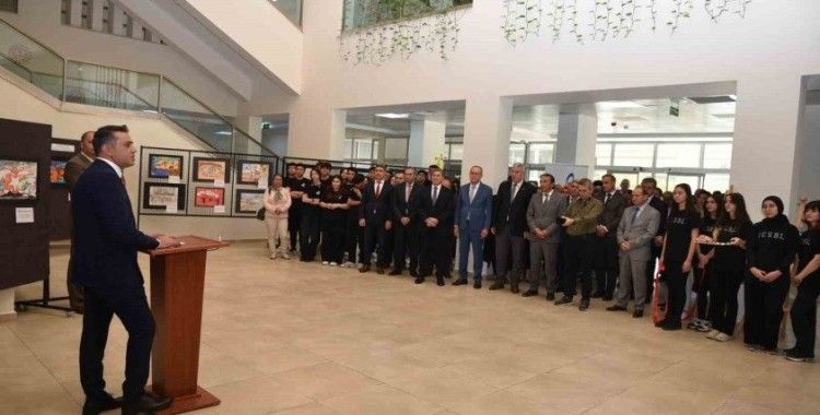 Denizli’de Cumhuriyetimizin 100. Yılı Resim Sergisi başladı
