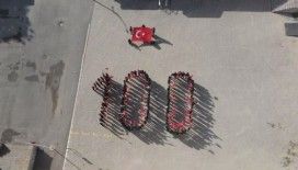 100 öğrenciden 100’ncü yıla özel koreografi
