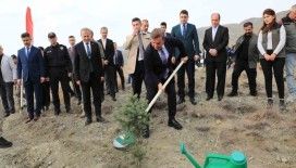 Cumhuriyetin 100’ncü yılında 100 fidan toprakla buluştu
