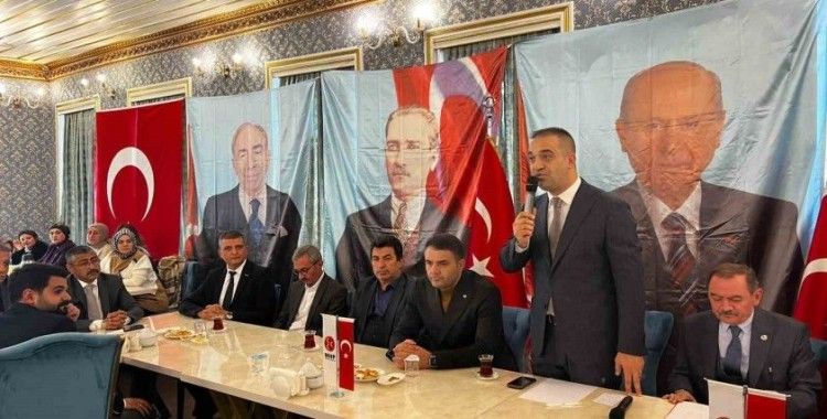 MHP Erzurum İl Başkanı Adem Yurdagül net konuştu: “Kimse belediye taksimi yapmasın”
