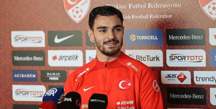 Milli futbolcu Kaan Ayhan: Galler maçını kazanarak turnuvaya lider olarak katılmak istiyoruz