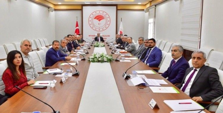 Diyarbakır'da Tarımsal Kuraklık İl Kriz Merkezi Değerlendirme Toplantısı yapıldı