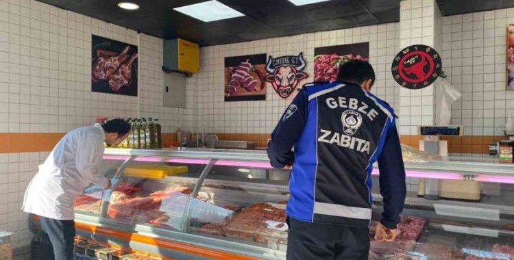 Gebze’de kasaplara sıkı denetim
