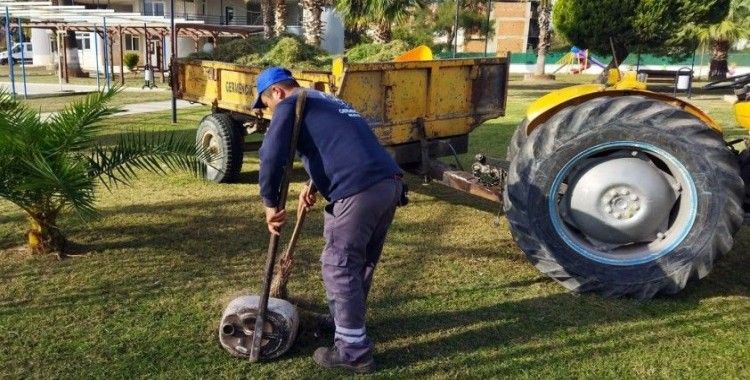 Germencik Belediyesi ilçe genelinde çalışmalarını sürdürüyor
