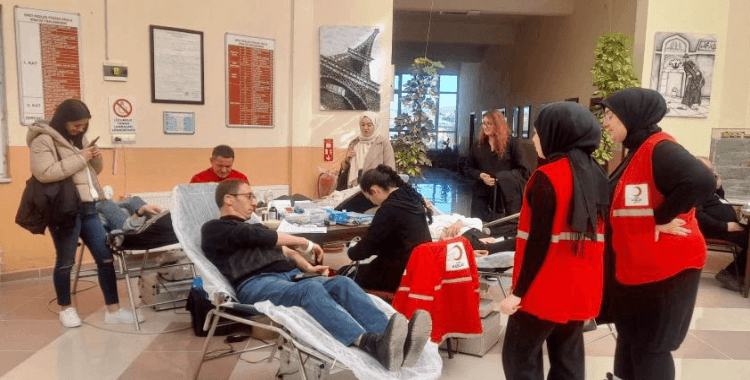 Emet MYO‘da kan bağışı kampanyası