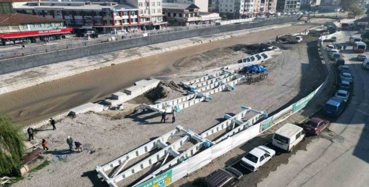 Asar deresi projesi çalışmaları hız kesmiyor
