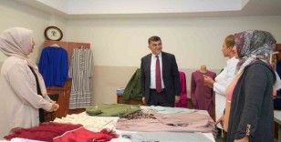 Başkan Fadıloğlu, üreten yetim anneleri ziyaret etti
