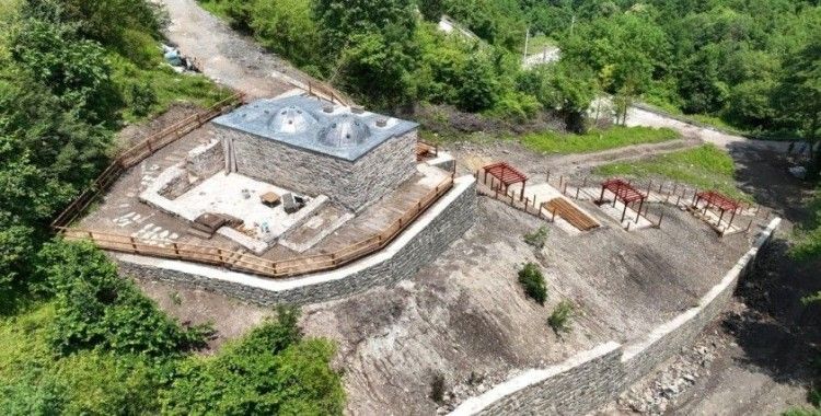 19. yüzyıldan kalma tarihi hamamın restorasyonu tamamlandı
