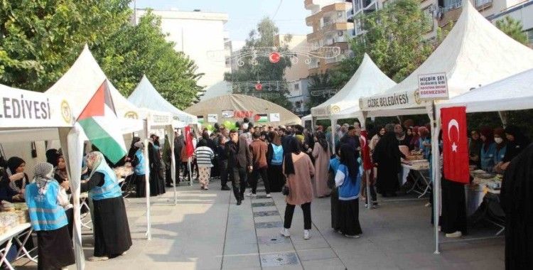 Cizre’de Filistin yararına yardım kampanyası başlatıldı
