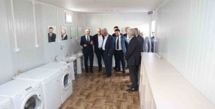 Afete hazırlıkta bir ilk: Geçici barınma alanı yapıldı
