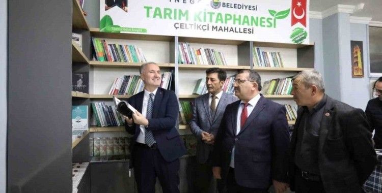 İnegöl’ün 2. tarım kütüphanesi açıldı
