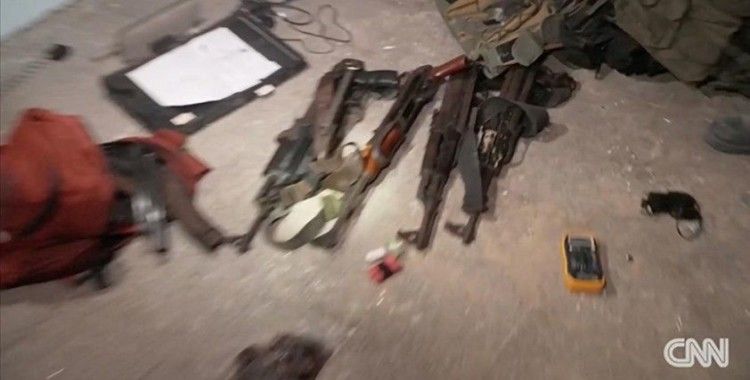 CNN: İsrail ordusunun Şifa Hastanesi turunda gösterdiği silahların durumu şüpheli