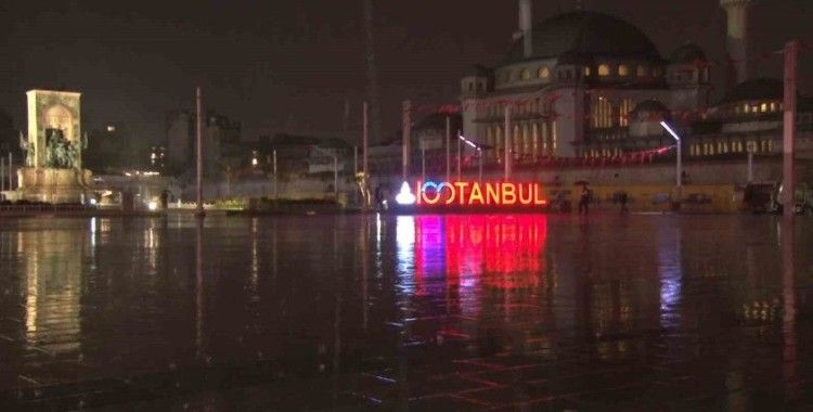 İstanbul’da beklenen yağış başladı
