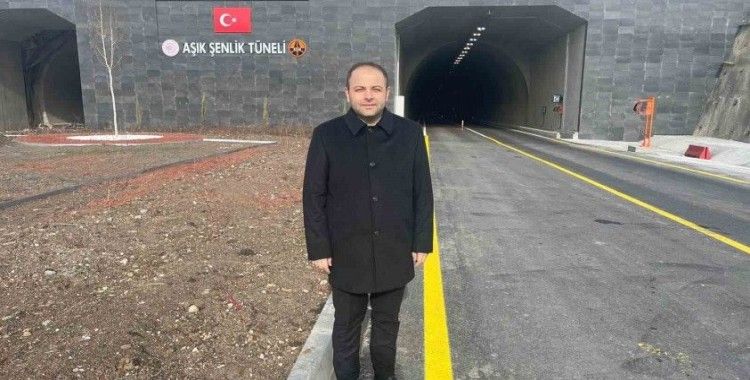 Türkiye’yi Kafkaslar’a bağlayan Aşıkşenlik tüneli hizmete girdi

