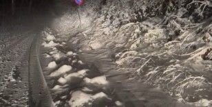 Kartepe’de kar yağışı etkili oluyor
