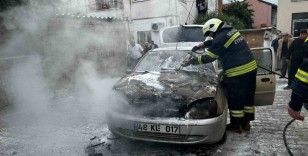 Milas’ta LPG’li araç yangını panikletti
