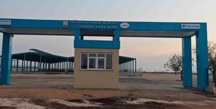 Viranşehir hayvan pazarı tamamlandı
