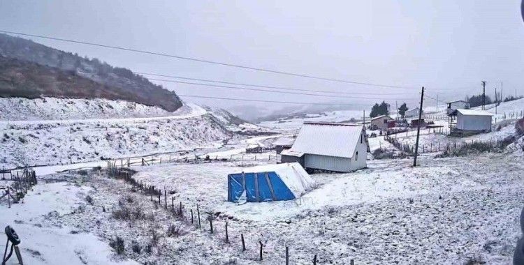 Ordu’da yaylalar beyaza büründü

