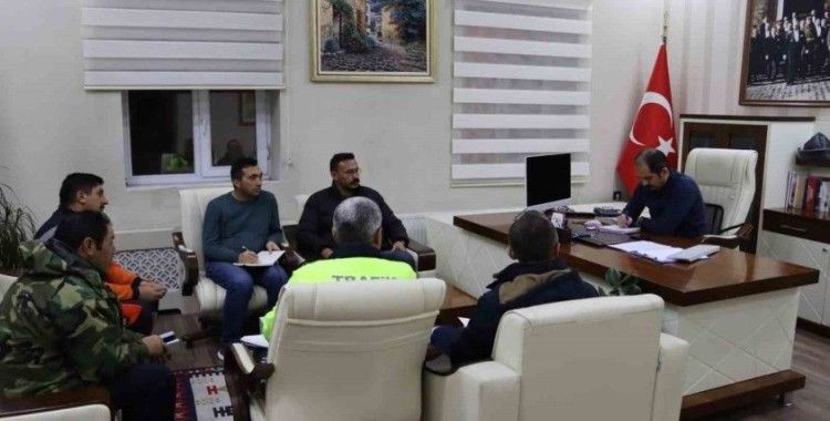 Çıldır’da kış tedbirleri toplantısı