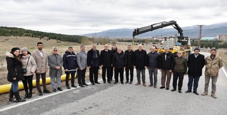 Kütahya’nın Seyitömer Beldesi Doğalgaza kavuşuyor
