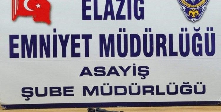 Elazığ’da güven uygulaması: Ruhsatsız silah ve uyuşturucu madde ele geçirildi
