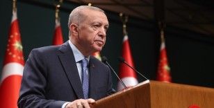 Cumhurbaşkanı Erdoğan'dan şehit ailesine başsağlığı mesajı