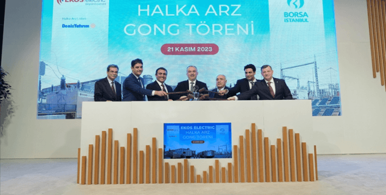 Borsa İstanbul'da gong EKOS Electric için çaldı