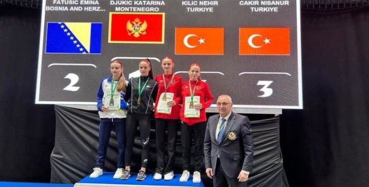 Nisanur Çakır Slovenya'dan madalya ile döndü