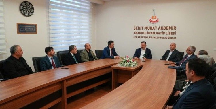 Rektör Kırışık, üniversite ve lise işbirliklerinin önemine değindi